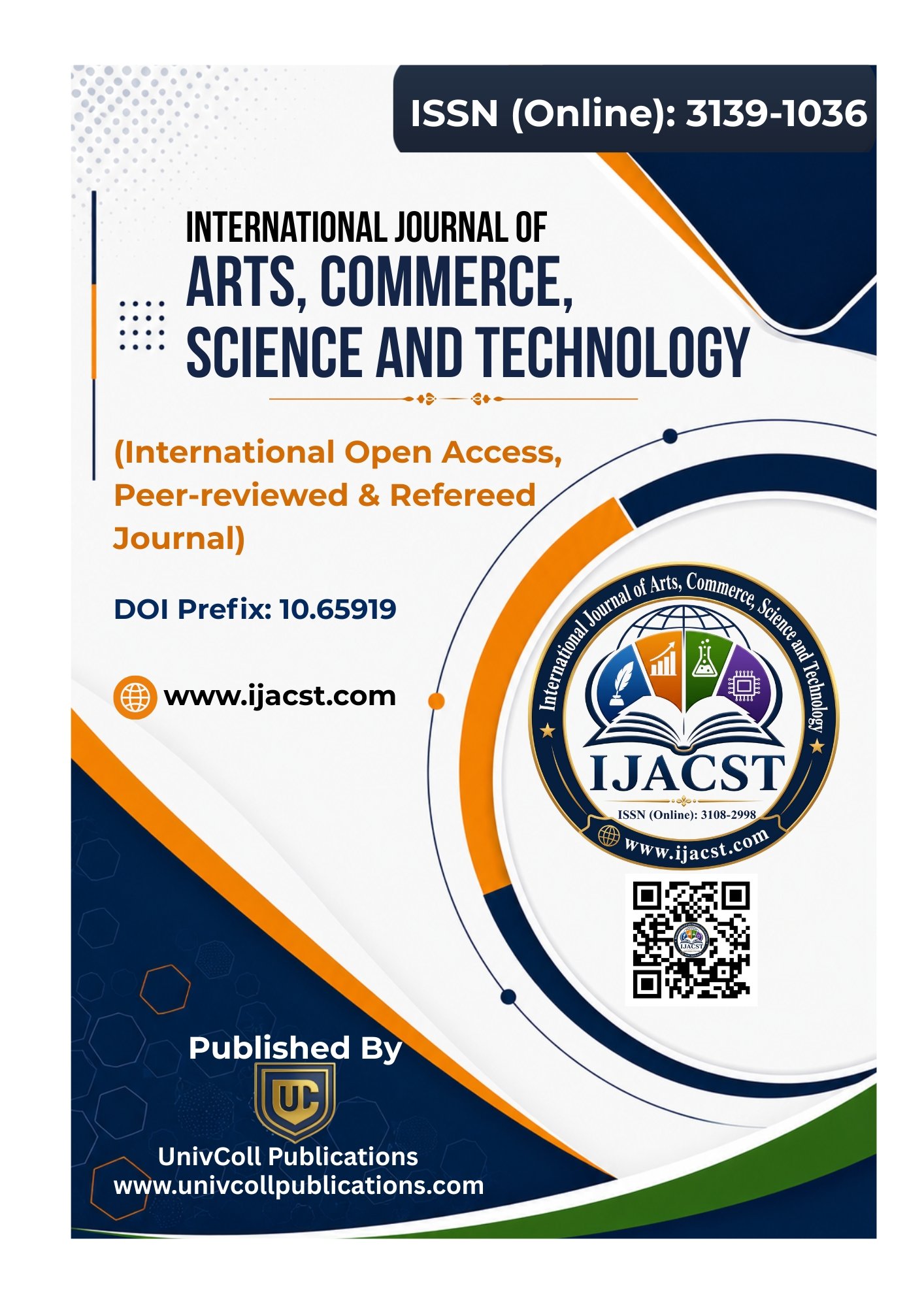 IJACST Current Issue Cover Page